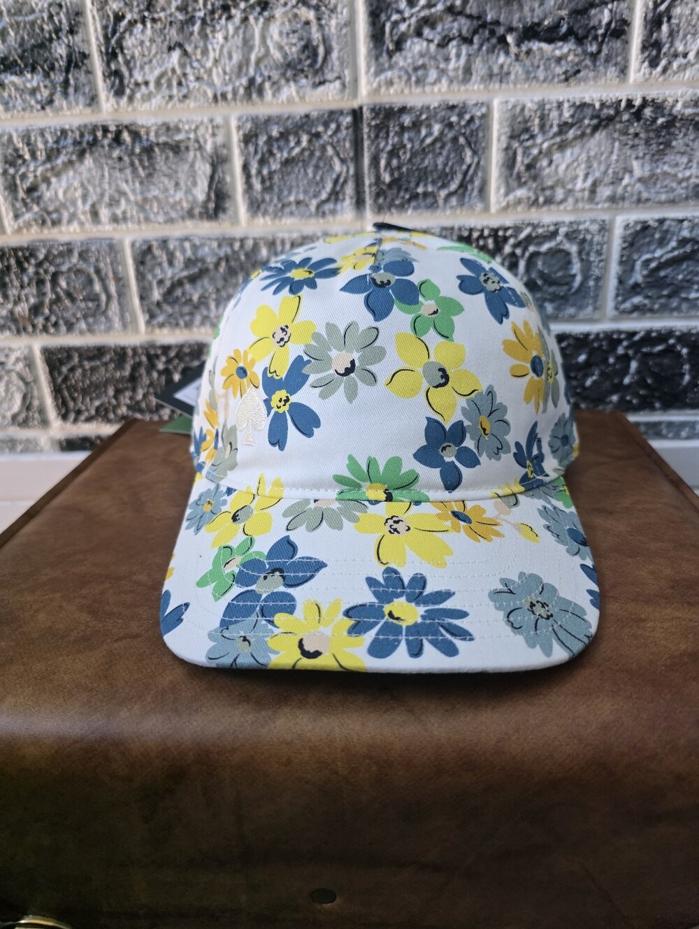Kate Spade Women's Floral Print Baseball Cap One Size